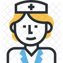 Doctor Nurse Woman Icon