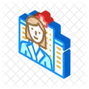 Doctor Woman Job Icon