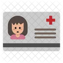 Doctor Identity Card Doctor Card Card Icon