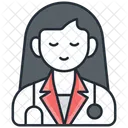 Doctor Lady Icon