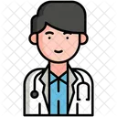 Doctor Male Professional Profession Icon