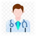 Medico Varon Doctor Hombre Icono