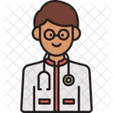 Doctor masculino  Icono