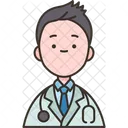 Doctor masculino  Icono