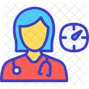 Doctor Duty Time Physician Icon