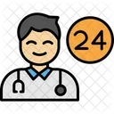 Doctor On Duty Hours Doctor Icon