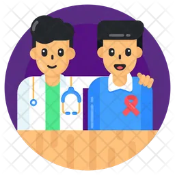 Doctor Patient  Icon