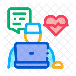 Doctor Patient Chat  Icon