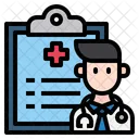 Doctor Report Medical Report Doctor Icon