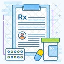 Doctor Suggestions Prescription Medical Prescription Icon