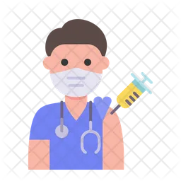 Doctor Vaccination  Icon