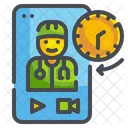 Doctor Video Call  Icon