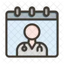 Doctor visit day  Icon