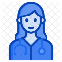 Doctor Woman Occupation Female Healthcare Icon