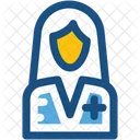 Medico Avatar Mujeres Icon