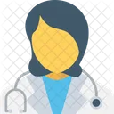 Dama Medico Mujeres Icon