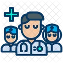 Doctor Team Nurse Icon