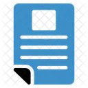 Document File Page Icon