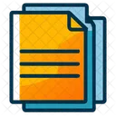 Document Icon With Character Icon