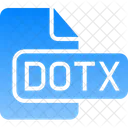 Document File Dotx Icon