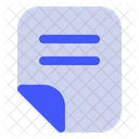 File Paper Data Icon