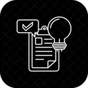 Document Page Idea Icon