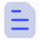 File Paper Data Icon