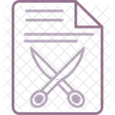 Document Papier Fichier Icône