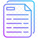 Document Icône