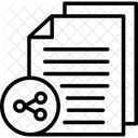 Document File Network Icon