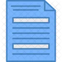 Document Documents Paper Icon