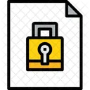 Document Security Safety Icon