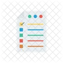Document Tasklist Survey Icon