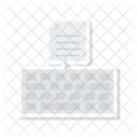 Document File Keyboard Icon
