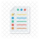 Document Tasklist Survey Icon