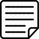 Document Sheet Office Icon