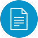 Finances Document Formulaire Icône