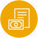 Finances Argent Document Icône