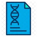 Dna Report Research Report Research Document Icon