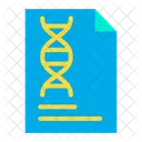 Dna Report Research Report Research Document Icon