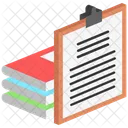 Paper Notes Writing Icon