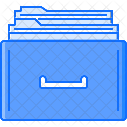 Document Icon - Download in Colored Outline Style