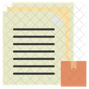 Paper Report Record Icon