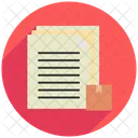 Paper Report Record Icon