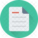 Document Sheet Office Icon