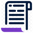 Document File Text Icon