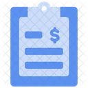 Document Note Financial Icon
