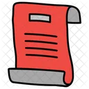 Paper Writing Papers File Icon