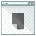 Document Webpage Window Icon