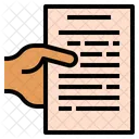 Submitted Document Data Icon